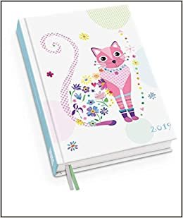 Happy Cat Taschenkalender 2019 - Terminplaner mit Wochenkalendarium