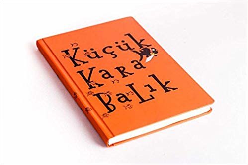 Defter - Küçük Kara Balık (Turuncu - Ciltli): Çizgisiz