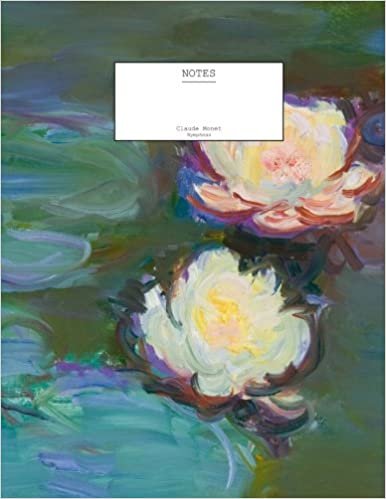 Claude Monet "Nympheas" Notebook (8.5" x 11"-104 Pages): (Decorative Notebook, Appreciation Journal, Personal Diary): Volume 4