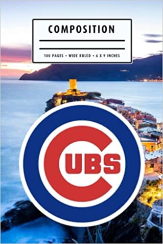 New Year Weekly Timesheet Record Composition : Chicago Cubs Notebook | Christmas, Thankgiving Gift Ideas | Baseball Notebook #13