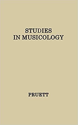 Studies in Musicology: Essays in the History, Style, and Bibliography of Music in Memory of Glen Haydon indir