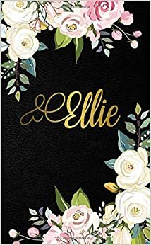 Ellie: Pretty 2020-2021 Two-Year Monthly Pocket Planner & Organizer with Phone Book, Password Log & Notes | 2 Year (24 Months) Agenda & Calendar | Floral & Gold Personal Name Gift for Girls & Women