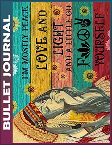 Bullet Journal: Native American Girl To do List Dot Grid Notepads, Habit Tracker, Great Academic Planner for College Student & Business Appointments ... Emotional Health Planner, Gift Idea for Women