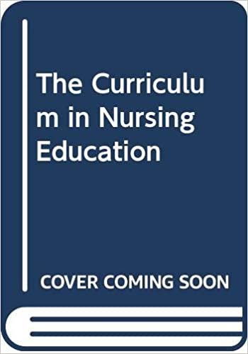 The Curriculum in Nursing Education