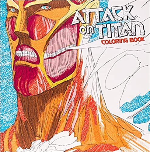 Attack on Titan Adult Coloring Book
