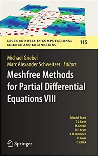 Meshfree Methods for Partial Differential Equations VIII (Lecture Notes in Computational Science and Engineering (115), Band 115)