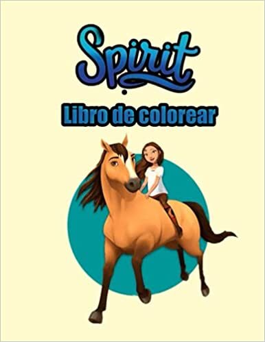 Spirit libro de colorear