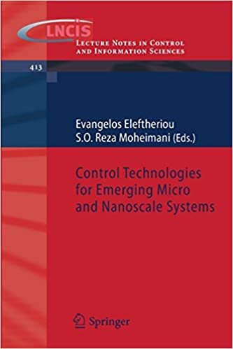 Control Technologies for Emerging Micro and Nanoscale Systems (Lecture Notes in Control and Information Sciences, Band 413)