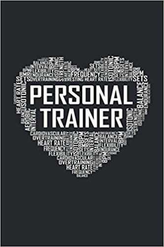 Personal Trainer Heart: 6x9 Ruled Notebook, Journal, Daily Diary, Organizer, Planner