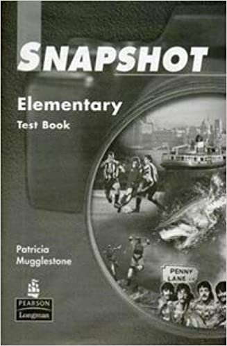 Snapshot Elementary Tests: Elementary - Test Book