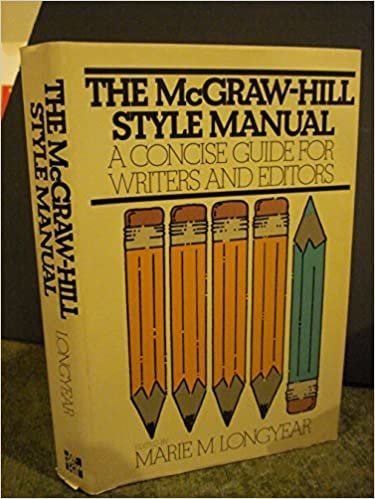 McGraw Hill Style Manual: Concise Guide for Writers and Editors indir