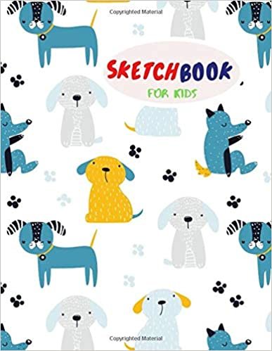 Sketchbook for Kids: Large 8.5x11 Inches, Sketch Journal with Blank Paper for Kids to Drawing, Doodling, Sketching and Dreaming (Fun Sketchbook, Band 11) indir