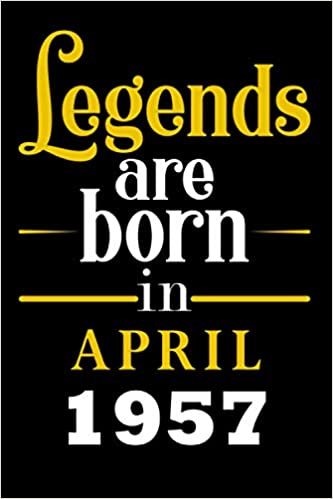 LEGENDS Are Born In April 2009: 12 Years Old Birthday Gift Idea in April / Lined Notebook / Journal / Diary Present For 12th birthday gift for ... ,103 Pages, 6x9 Inches, Matte Finish Cover.