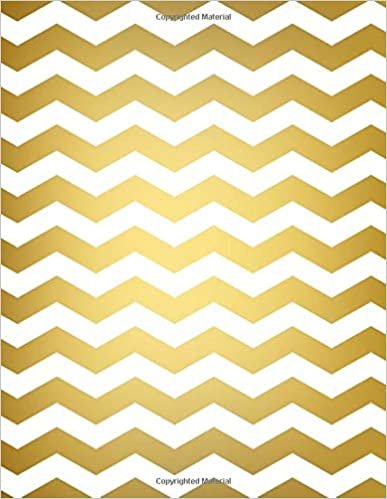 Gold Chevron Notebook indir