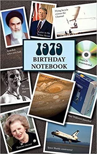 1979 Birthday Notebook: a great alternative to a card
