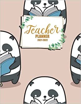 Teacher Planner 2021-2022: Academic Year Teachers 2021 - 2022 Weekly & Monthly Lesson Planner indir