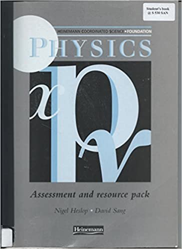 Heinemann Coordinated Science: Foundation Physics Assessment and Resource Pack