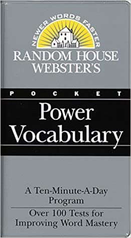 Random House Webster's Pocket Power Vocabulary (Best-Selling Random House Webster's Pocket Reference)