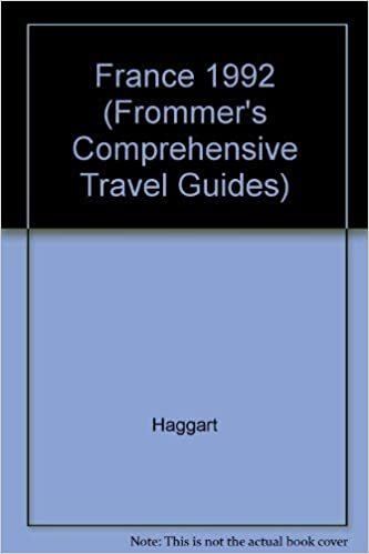 France 1992 (Frommer's Comprehensive Travel Guides)