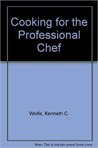 Cooking for the Professional Chef: A Structured Approach indir