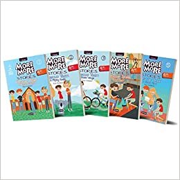 Kurmay Yayınları New More More 4.Sınıf Stories İngilizce Hikaye Seti 5 Kitap