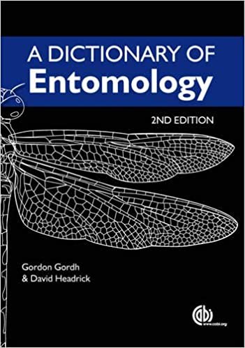 A Dictionary of Entomology (Cabi) indir