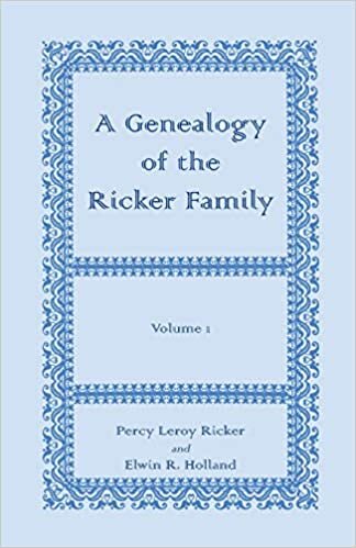A Genealogy of the Ricker Family