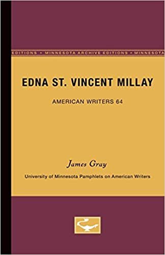 Edna St. Vincent Millay: University of Minnesota Pamphlets on American Writers indir