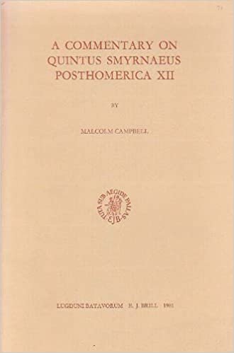 A Commentary on Quintus Smyrnaeus Posthomerica XII (Mnemosyne, Supplements)