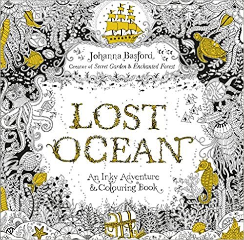 Lost Ocean: An Inky Adventure & Colouring Book indir