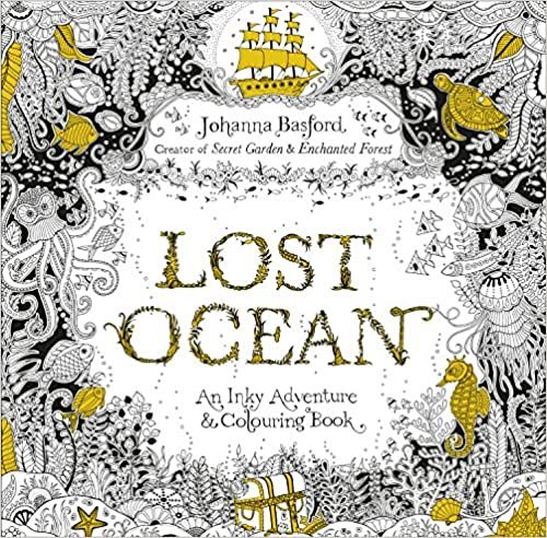 Lost Ocean: An Inky Adventure & Colouring Book