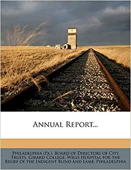 Annual Report...