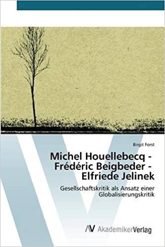Michel Houellebecq - Frédéric Beigbeder - Elfriede Jelinek: Gesellschaftskritik als Ansatz einer Globalisierungskritik