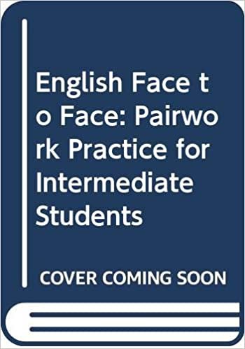 English Face to Face: Pairwork Practice for Intermediate Students indir