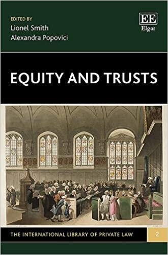 Equity and Trusts (The International Library of Private Law)