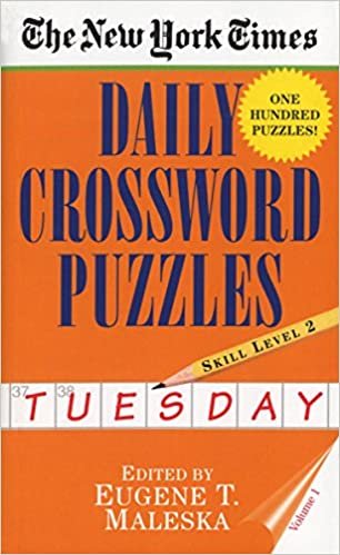 New York Times Daily Crossword Puzzles (Tuesday), Volume I: 1
