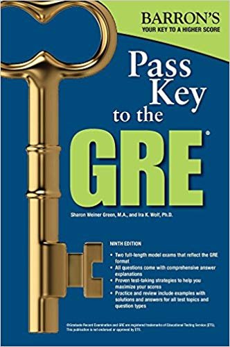 Barron's Pass Key to GRE