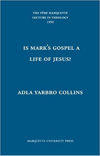 Is Mark's Gospel a Life of Jesus: The Question of Genre (Pere Marquette Theology Lecture)