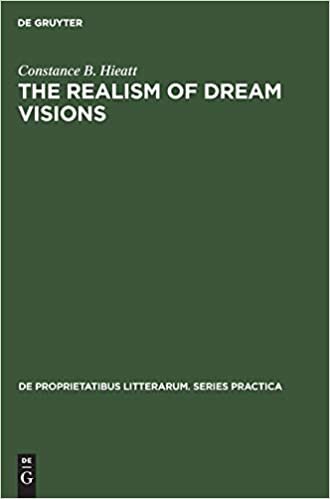 The realism of dream visions (De Proprietatibus Litterarum. Series Practica)