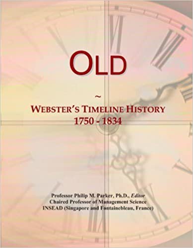Old: Webster's Timeline History, 1750 - 1834