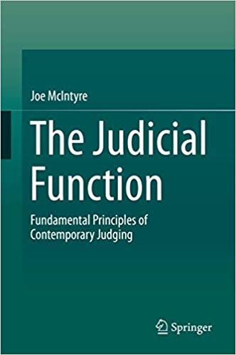 The Judicial Function: Fundamental Principles of Contemporary Judging indir