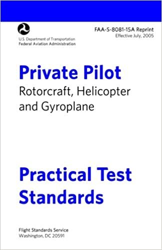 Private Pilot Rotorcraft Practical Test Standards FAA-S-8081-15A: Helicopter and Gyroplane