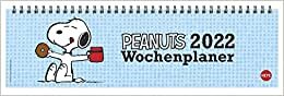 Peanuts Wochenquerplaner Kalender 2022 indir