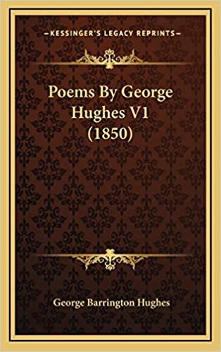 Poems By George Hughes V1 (1850) indir
