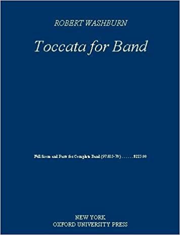 Toccata for Band: Score and Parts