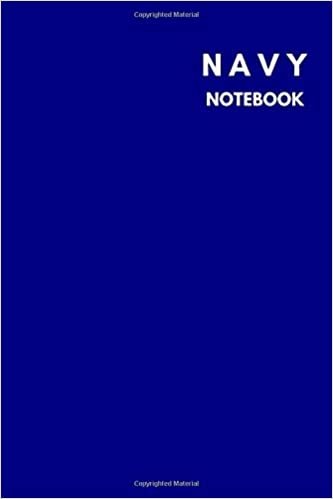 Navy Notebook: Checked Pattern Journal Notebook,Journal, Diary,the notebook for creative note taking or journaling at school.Perfect gift for Women and Men (110 Pages, Checkered, 6 x 9)