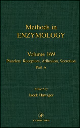 Platelets: Receptors, Adhesion, Secretion: Volume 169 (Methods in Enzymology)