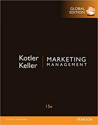 Marketing Management: Global Edition