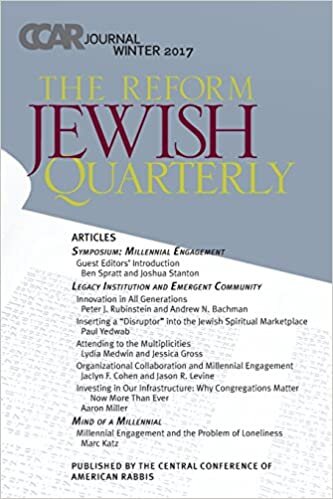 Ccar Journal: The Reform Jewish Quarterly-Winter 2017
