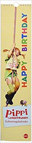 Pippi Langstrumpf Geburtstagskalender long: immerwährend